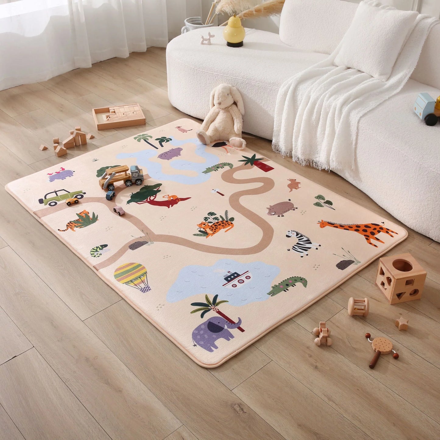 Hakuna Matte Samtmatte, Wolke, Play, Safari, 160 x 120 x 1.5 cm