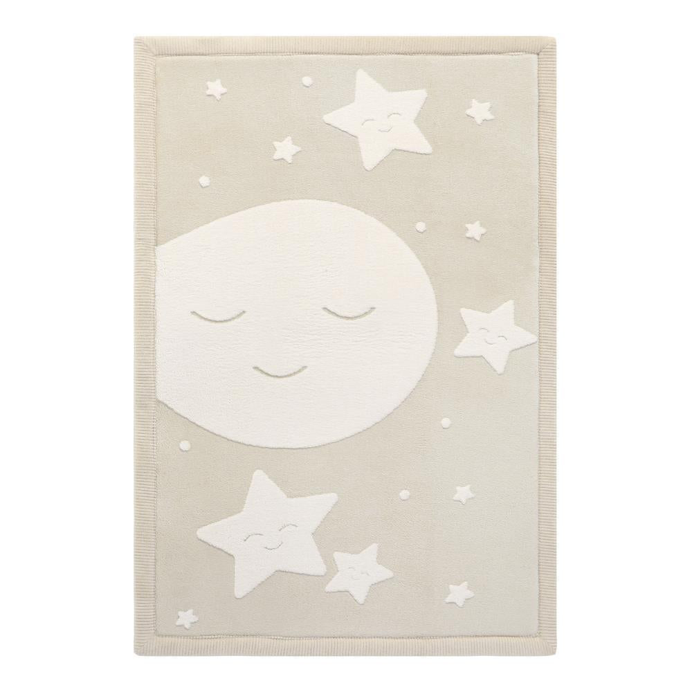 Hakuna Matte Samtmatte, 3D Wolke Spielmatte, 1.7 x 1.2 m, Moon & Stars