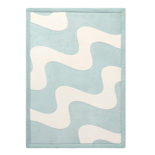 Hakuna Matte Samtmatte, 3D Wolke Spielmatte, 2.8  x 2 m, Waves