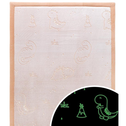 Hakuna Matte Samtmatte, Glow in the Dark Wolke Spielmatte 1.7 x 1.2 m, Dinosaurs