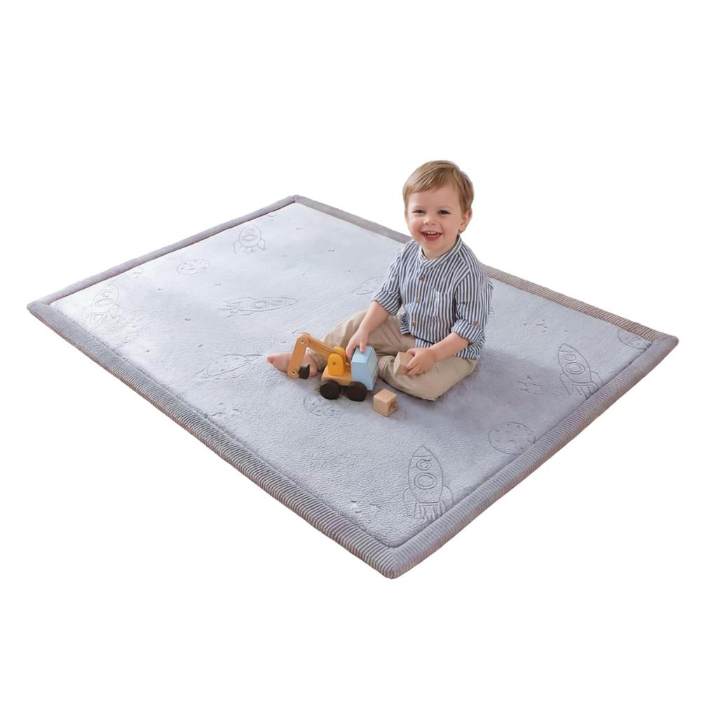 Hakuna Matte Samtmatte, Glow in the Dark Wolke Spielmatte 1.7 x 1.2 m, Planets