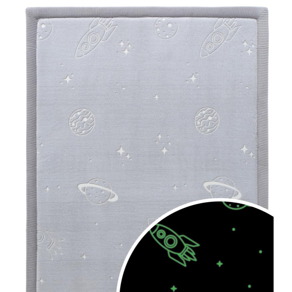 Hakuna Matte Samtmatte, Glow in the Dark Wolke Spielmatte 1.7 x 1.2 m, Planets