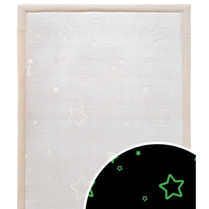 Hakuna Matte Samtmatte, Glow in the Dark Wolke Spielmatte 1.7 x 1.2 m, Stars