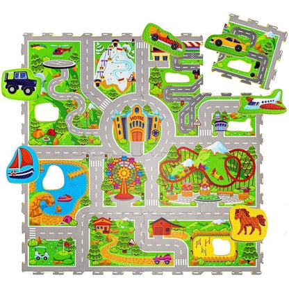 * Puzzlematte, Urlaub, 1.2 x 1.2 m